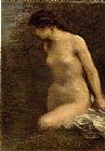 Henri Fantin-Latour Small Brunette Bather painting
